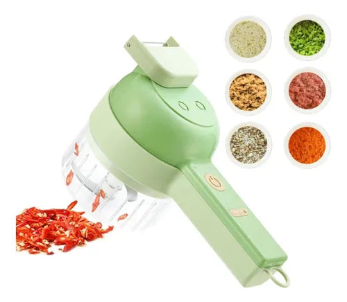 🔥 OFERTA POR TIEMPO LIMITADO: Mini Picadora Eléctrica de Mano – Práctica, Rápida y Recargable 🍴⚡