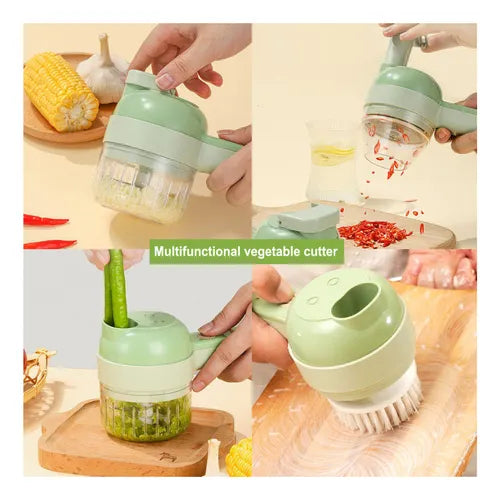 🔥 OFERTA POR TIEMPO LIMITADO: Mini Picadora Eléctrica de Mano – Práctica, Rápida y Recargable 🍴⚡